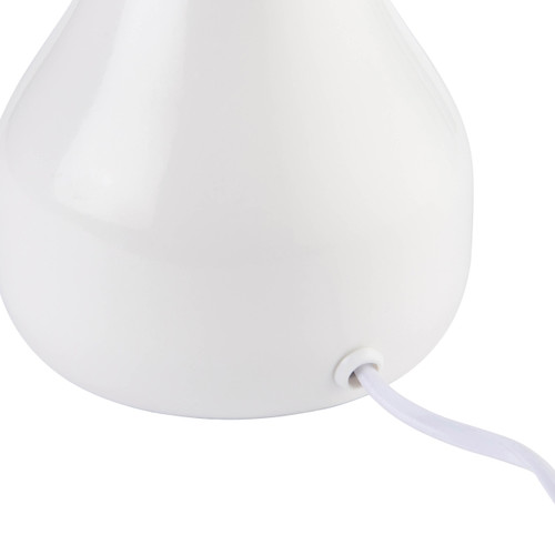 GoodHome Table Lamp Tertrez E14, white