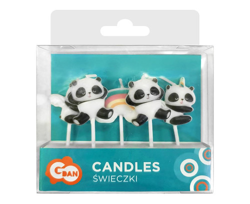 Candles Panda 5pcs