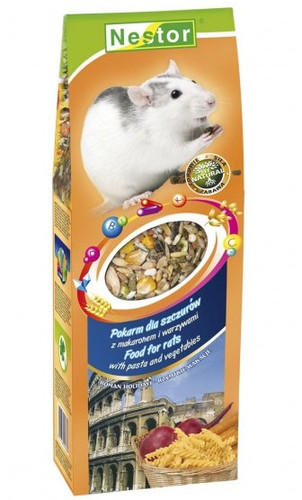 Nestor Premium Food for Rats with Pasta & Vegetables 700ml