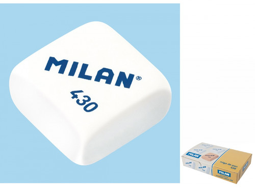 Milan Eraser 430 Square 30pcs, assorted colours