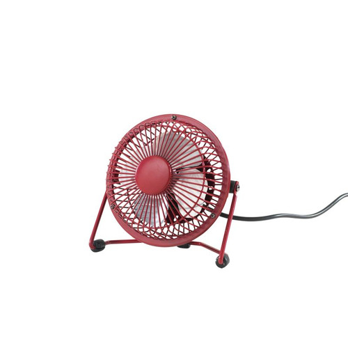 Mini USB Fan 10cm, red