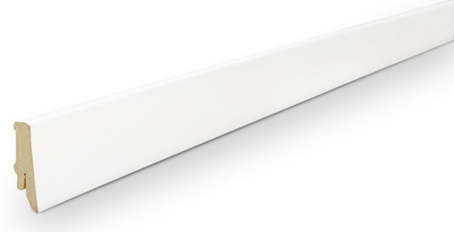 Skirting Board PVC Krono Original 58 x 18 x 2400 mm, white