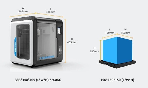 Gembird Flashforge Adventurer3 3D Printer ABS/PLA