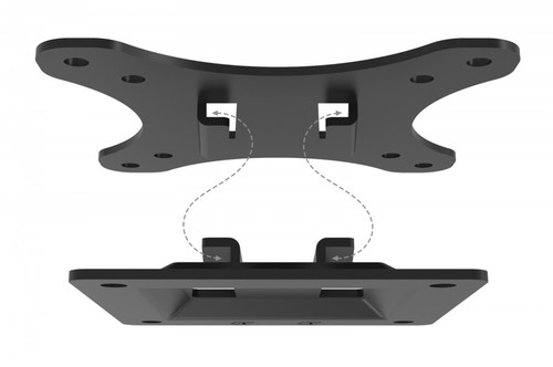 TV/Monitor Wall Mount  up to 27" 18kg DA-90303-1, black