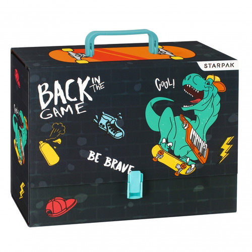 Carry Case for Drawings/Documents A4/95mm Skate Dino