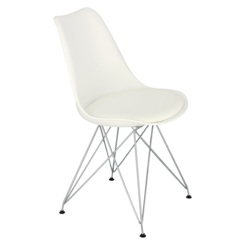 Dining Chair Norden DSR PP, white