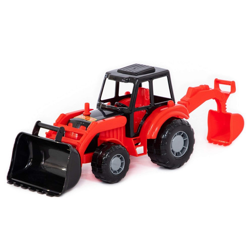 Tractor 27cm, 1pc, assorted colours, 12m+