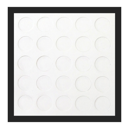 Diall Cover Cap 14 mm, white, 25 pack