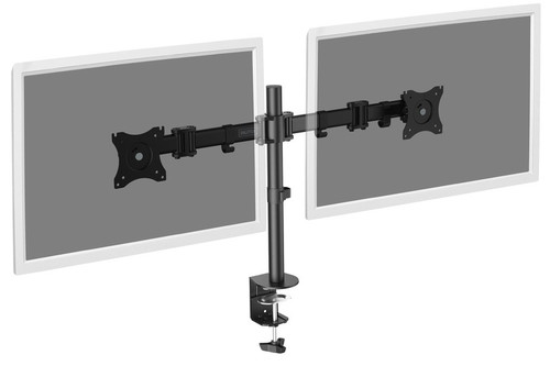 Dual Monitor Wall Mount 2xLCD Max. 27" 8kg