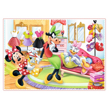 Trefl Children's Puzzle 4in1 Minnie & Friends 3+