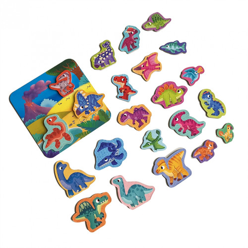 Roter Kafer Magnetic Game Dinosaurs 22pcs 3+