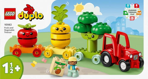 LEGO DUPLO Fruit and Vegetable Tractor 18m+