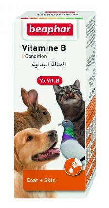 Beaphar Vitamin-B - Coat + Skin 50ml