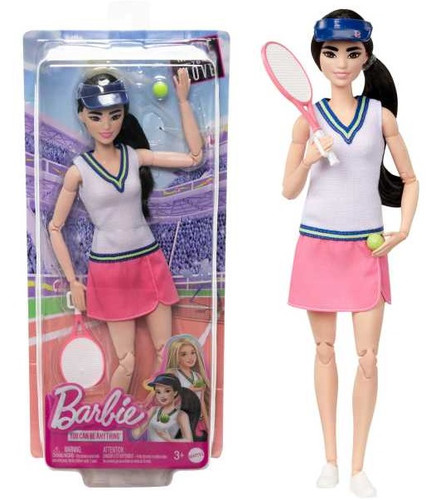 Barbie Doll & Accessories, Career Tennis Player Doll HKT73 3+