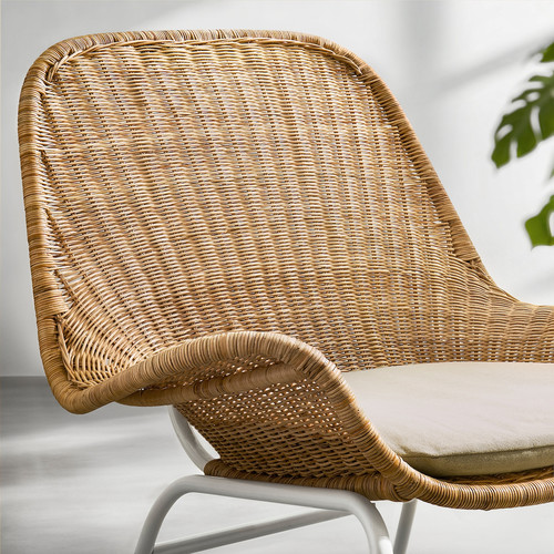 FRYKSÅS Armchair, rattan