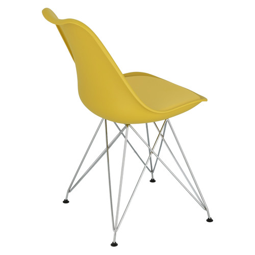 Dining Chair Norden DSR PP, yellow