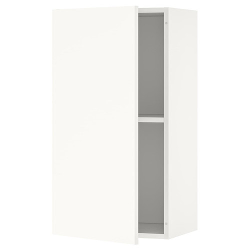 KNOXHULT Wall cabinet with door, white, 40x75 cm