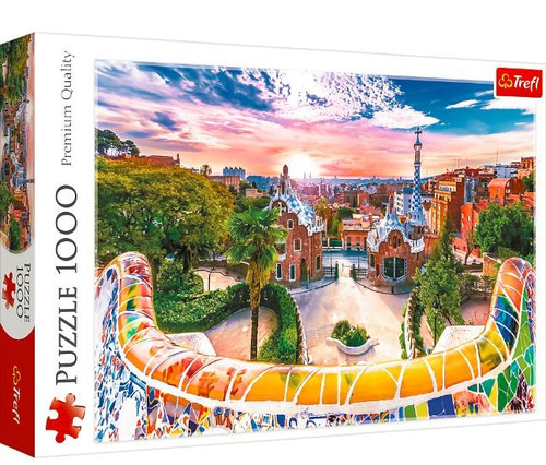 Trefl Jigsaw Puzzle Sunset Over Barcelona 1000pcs 12+