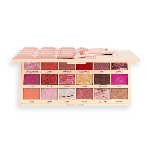 I Heart Revolution Marble Rose Gold Chocolate Eyeshadow Palette Vegan