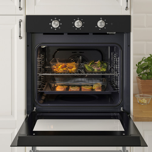 MATTRADITION Forced air oven, black