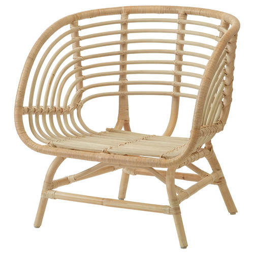 BUSKBO Armchair, rattan