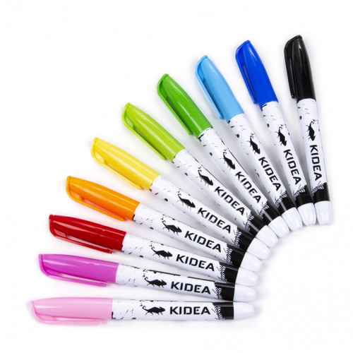 Kidea Fabric Markers for Clothes & Shoes 10pcs