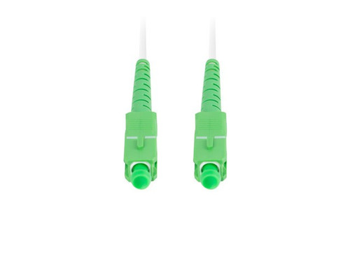 Lanberg Fiber Optic Patchcord Sm Sc/Apc-Sc/Apc Simplex 3.0mm 10m, white