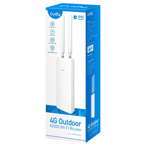 Cudy Outdoor Router WiFi LT400 4G LTE SIM N300