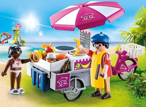 Playmobil Family Fun Crêpe Cart 4+