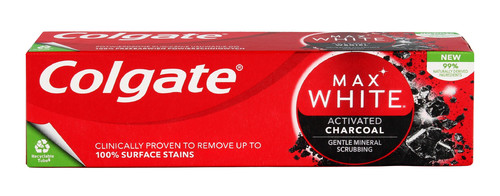 Colgate Toothpaste Max White Charcoal 75ml