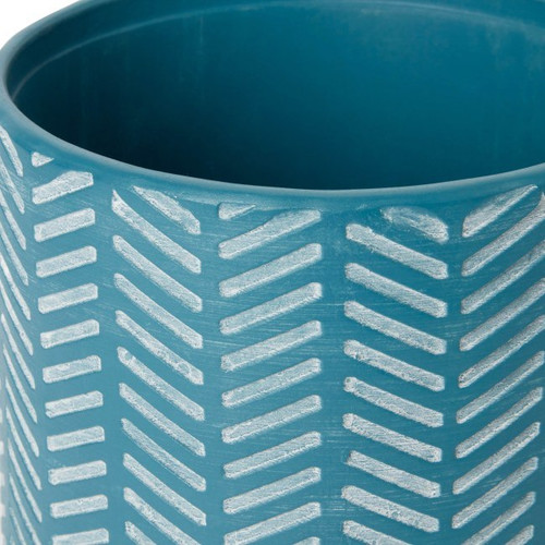 Ceramic Plant Pot GoodHome 14 cm, blue