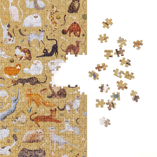 Czu Czu Jigsaw Puzzle Puzzlove Cats 500pcs 11+