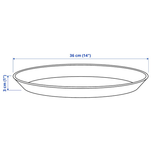 KRUSTISTEL Tray, 36 cm