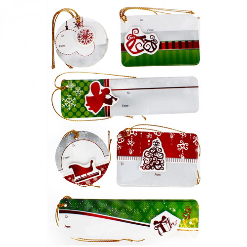 Christmas Gift Tags 12pcs