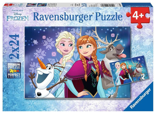 Ravensburger Children's Puzzle Frozen Friends 2x24pcs 4+