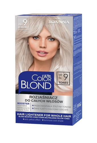 JOANNA Ultra Color Blond Creamy Hair Lightener for Whole Hair 9 Tones