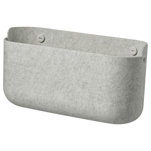 SKÅDIS Storage basket, grey