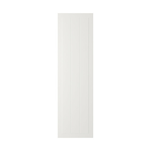 STENSUND Door, white, 40x140 cm