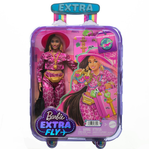 Barbie Travel Doll With Safari Fashion, Barbie Extra Fly HPT48 3+