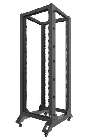 Lanberg Open Rack 32U 600x800mm, black