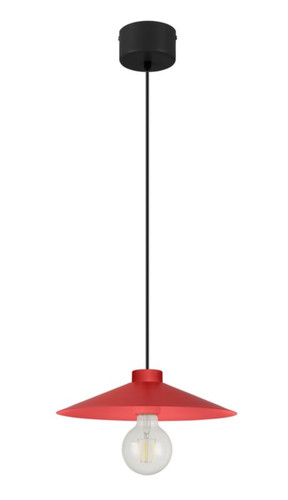 GoodHome Pendant Lamp Zanbar E27, red