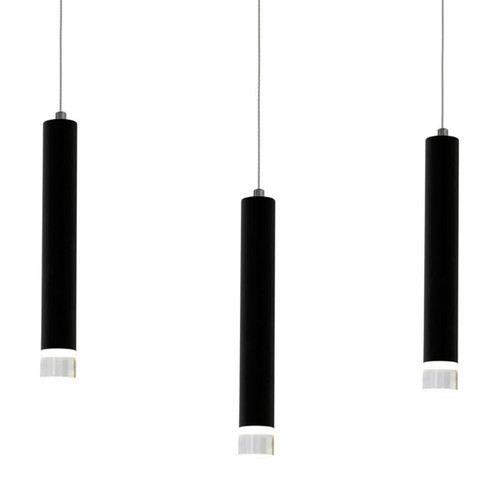 Pendant Lamp LED Carbon 3 x 5 W