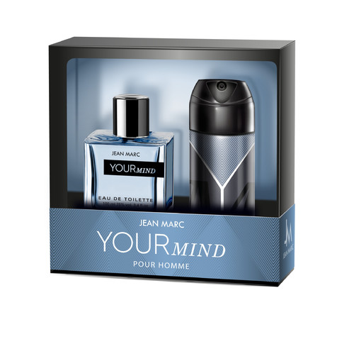 JEAN MARC Your Mind Gift Set for Men - Eau de Toilette & Deodorant