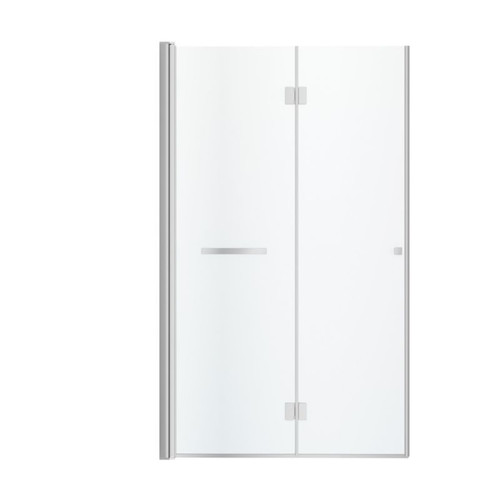 GoodHome Foldable Shower Door Beloya 120 cm, chrome/transparent