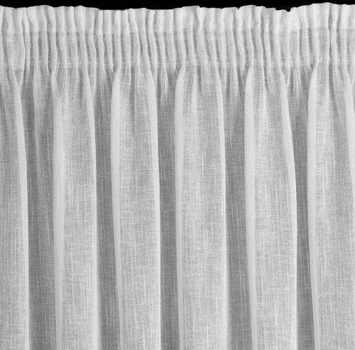 Sheer Curtain Carla 300 x 145 cm, white