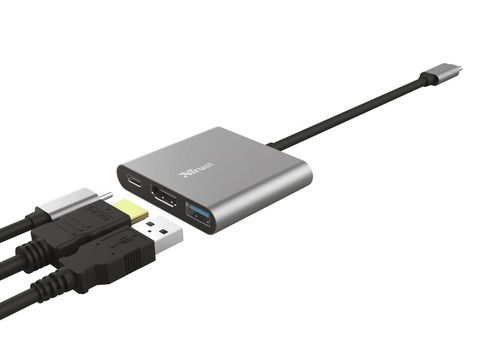 Trust USB-C Adapter 3in1 DALYX