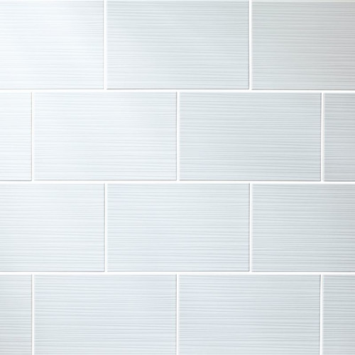 GoodHome Glazed Tile Salerna 25 x 36 cm, white, 1.35 m2