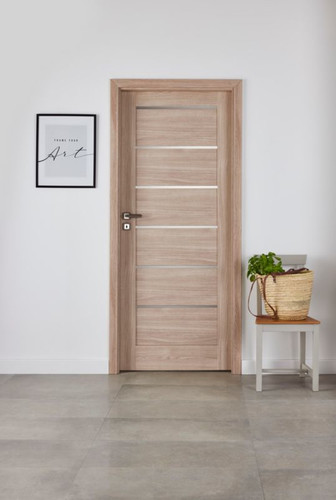 Internal Door Toreno 80, right, elegant oak