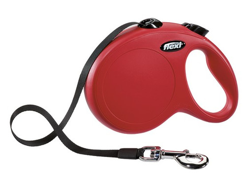 Flexi New Classic Tape Leash L 5m, red