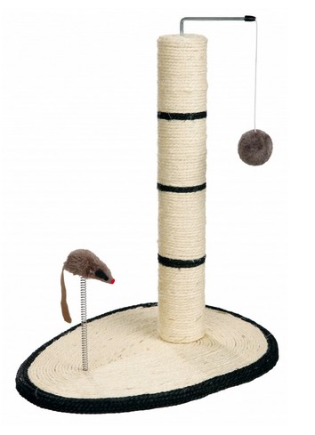 Trixie Scratching Post for Cats with Ball & Mouse 50cm